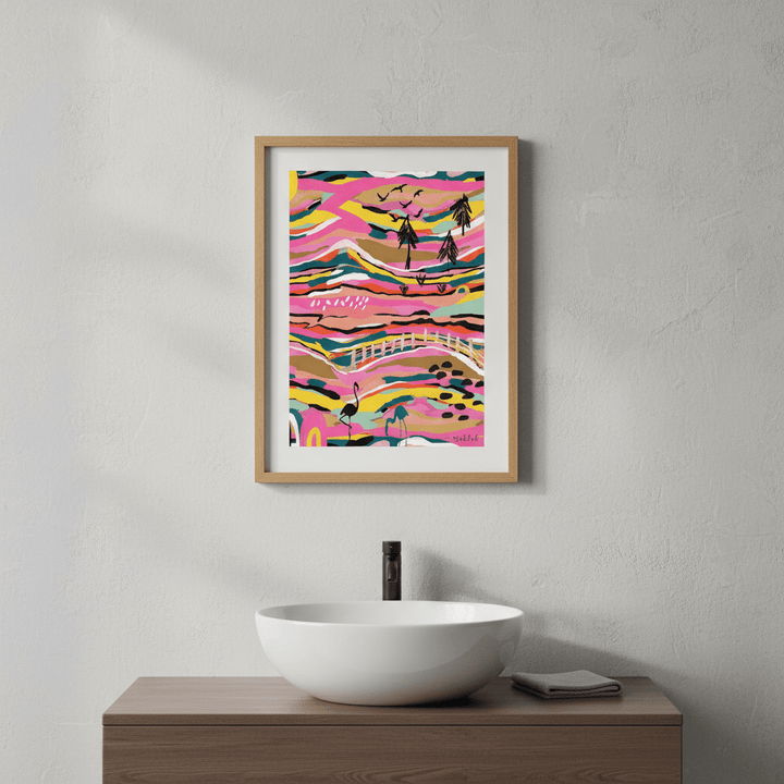 Paradise by Inkheart Designs wall - art - picture - poster