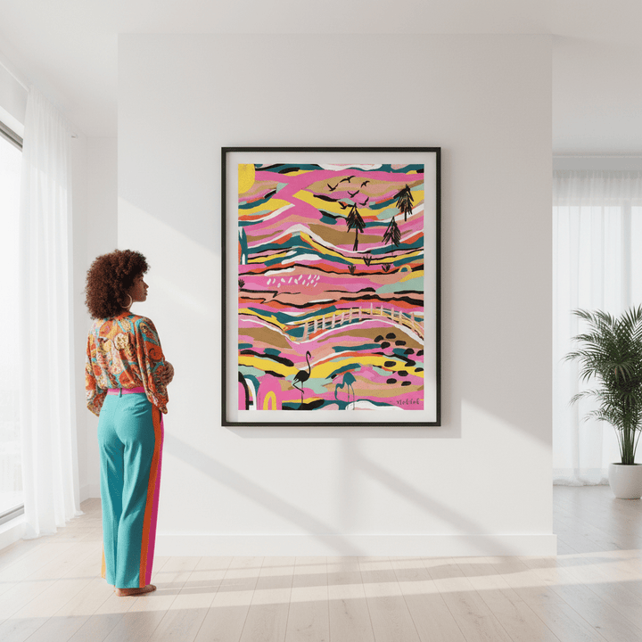 Paradise by Inkheart Designs wall - art - picture - poster