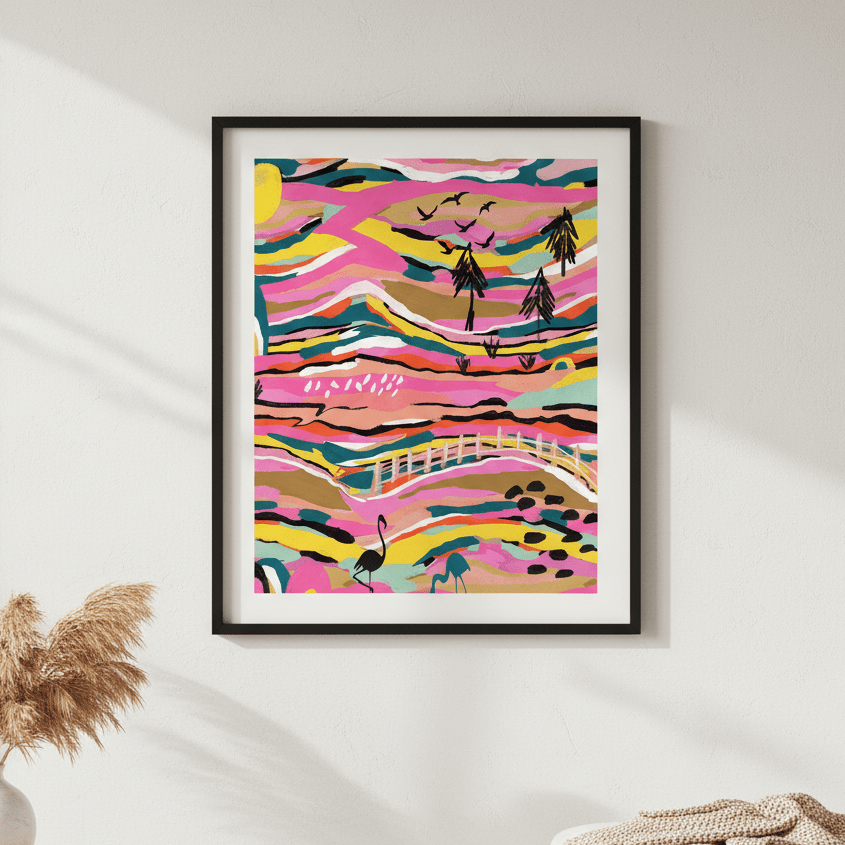 Paradise by Inkheart Designs wall - art - picture - poster