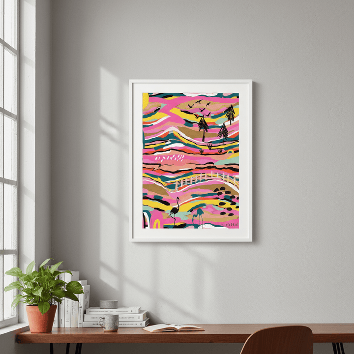 Paradise by Inkheart Designs wall - art - picture - poster