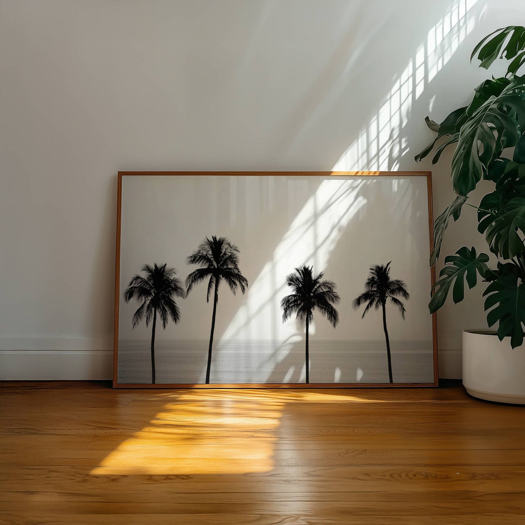 Paradise Palm Ocean Photograph wall - art - picture - poster