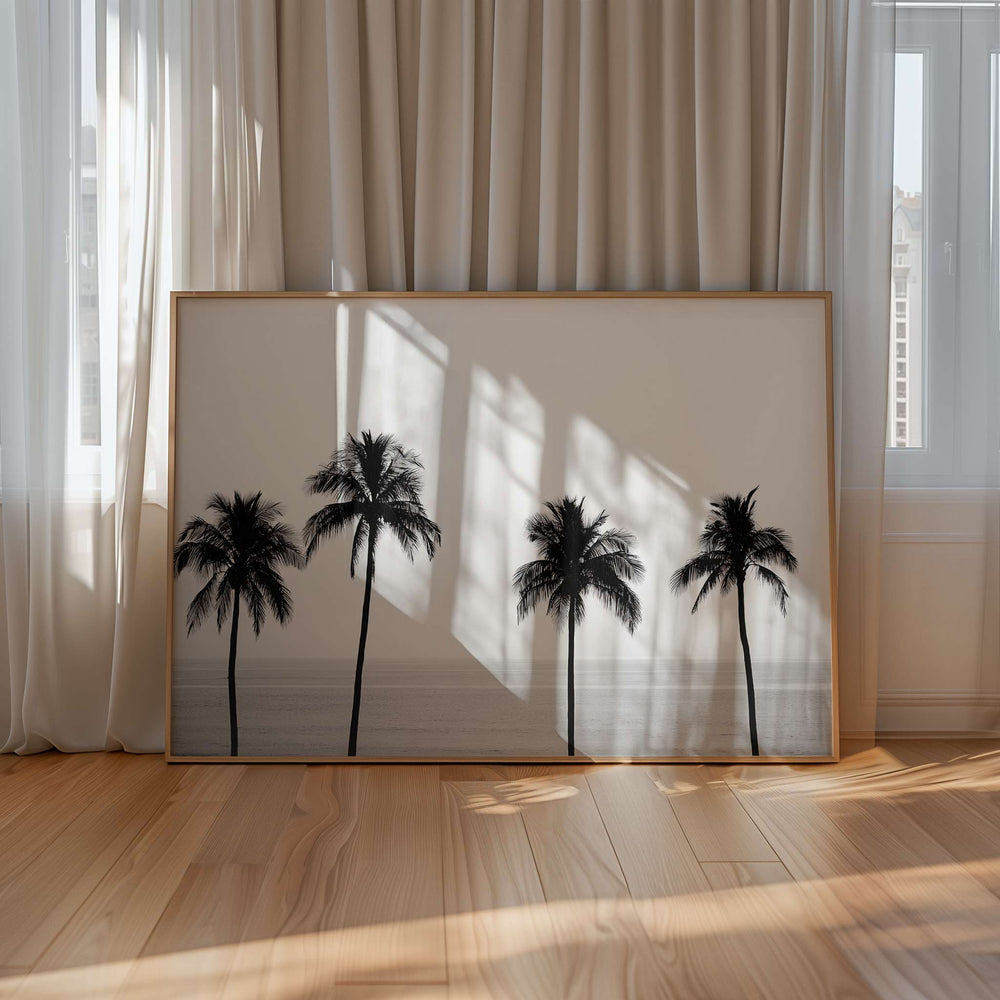Paradise Palm Ocean Photograph wall - art - picture - poster