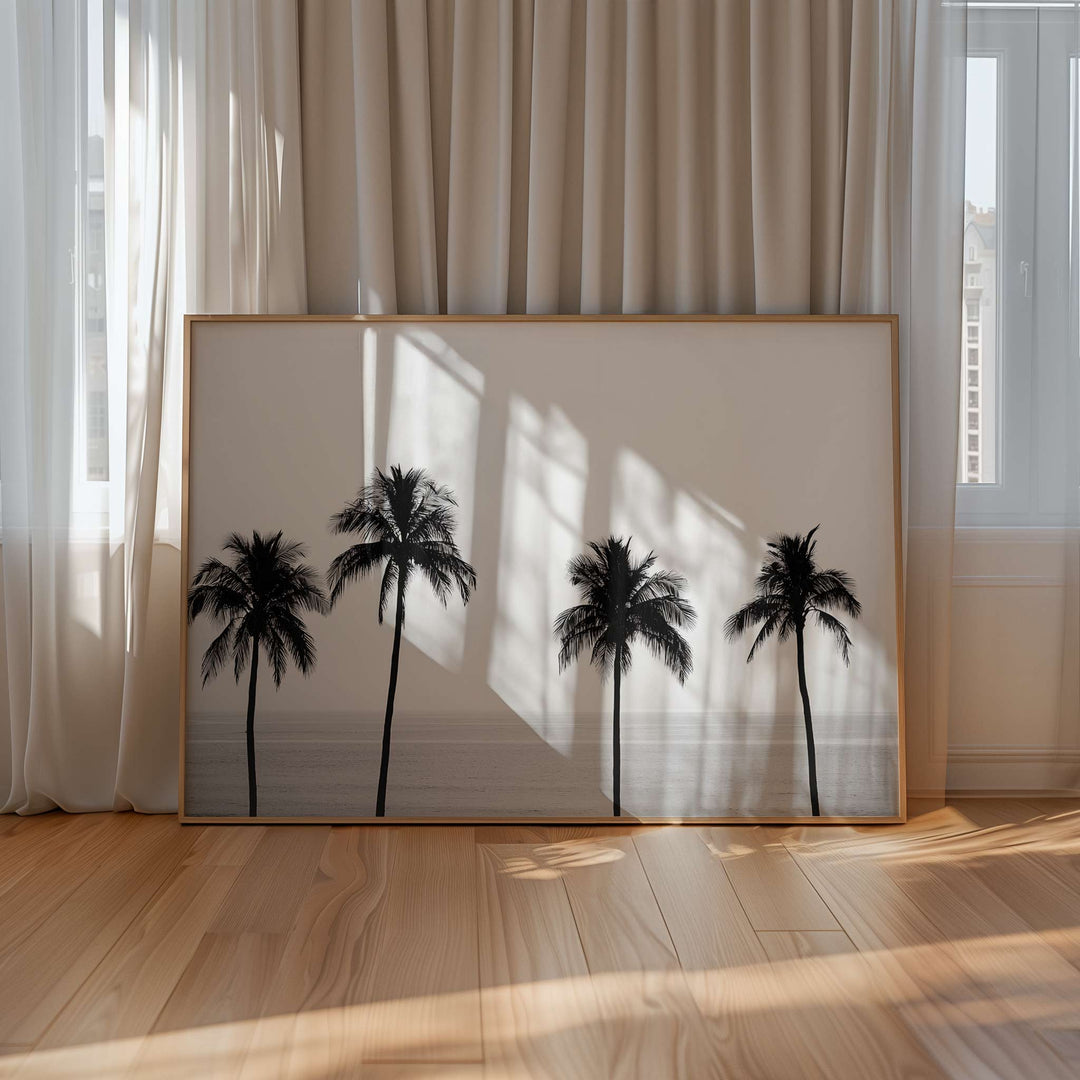 Paradise Palm Ocean Photograph wall - art - picture - poster