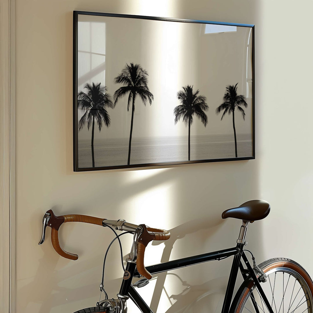 Paradise Palm Ocean Photograph wall - art - picture - poster