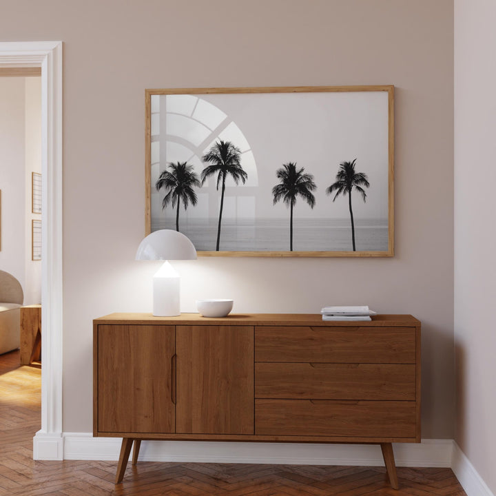 Paradise Palm Ocean Photograph wall - art - picture - poster
