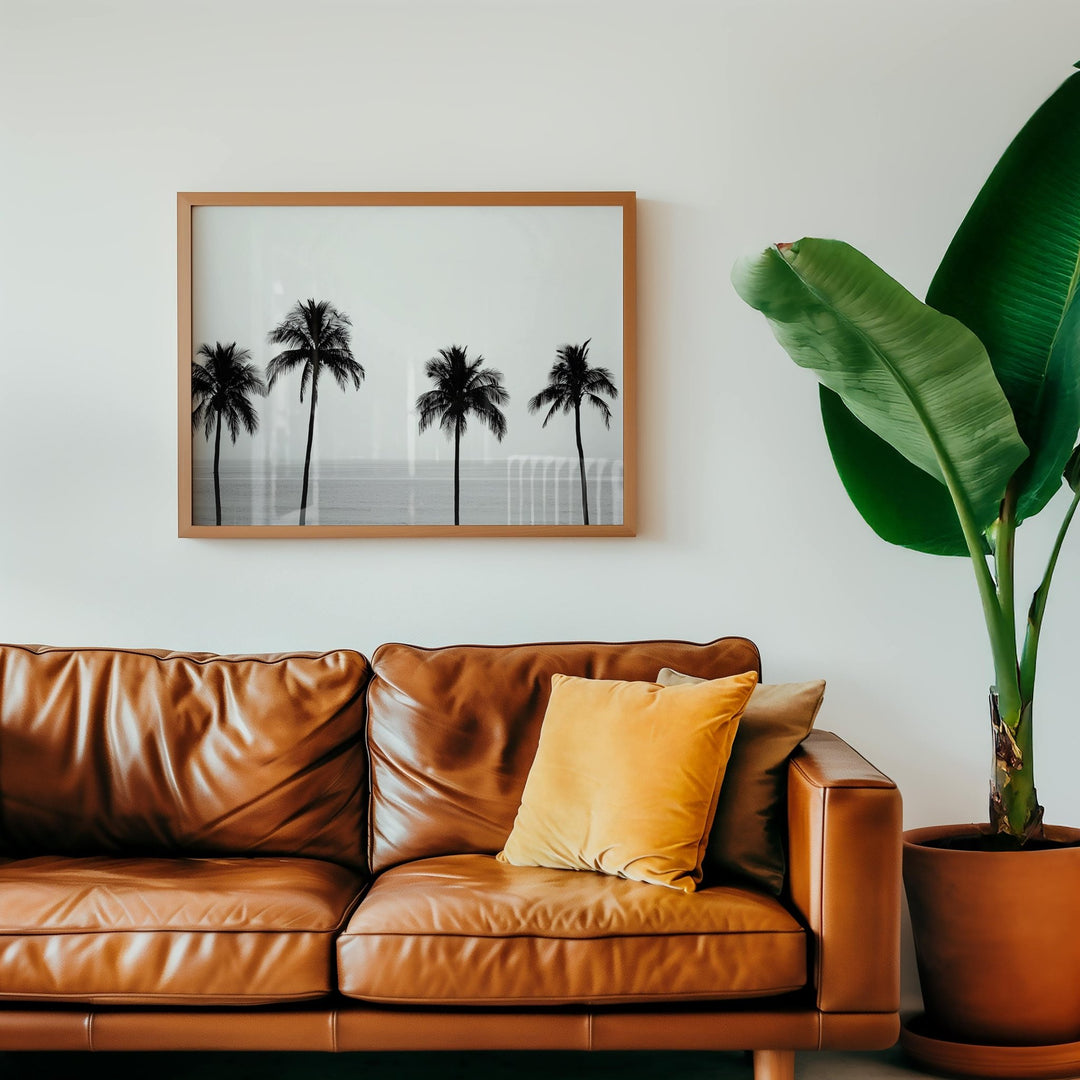 Paradise Palm Ocean Photograph wall - art - picture - poster