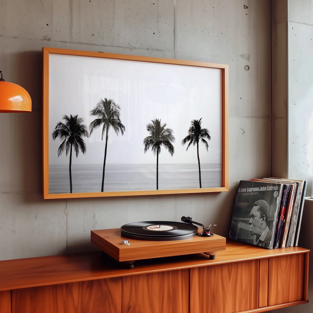 Paradise Palm Ocean Photograph wall - art - picture - poster