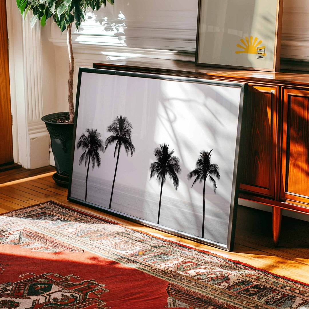 Paradise Palm Ocean Photograph wall - art - picture - poster