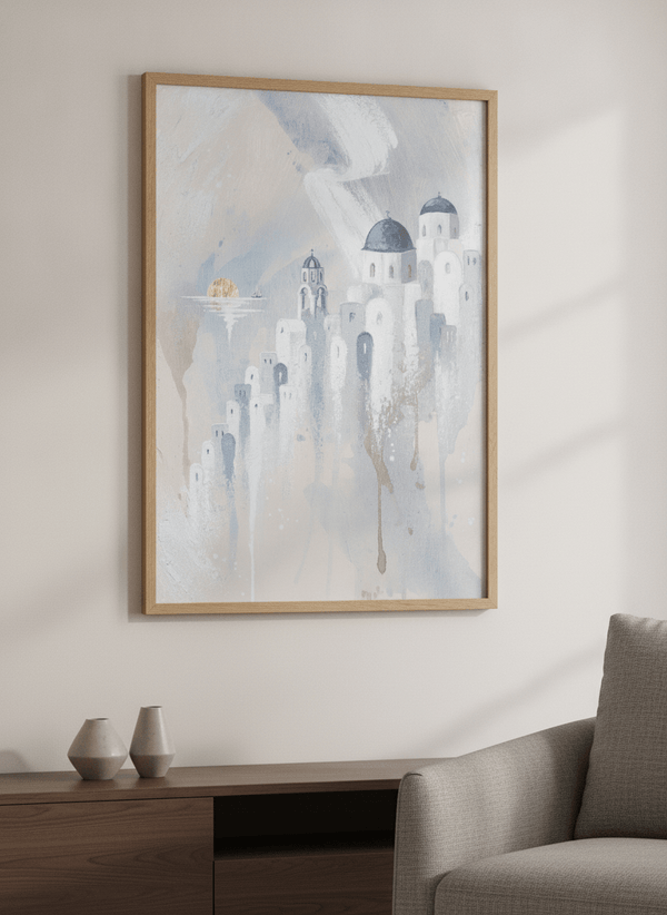 Paradise, Santorini By Isabella Karolewicz Art