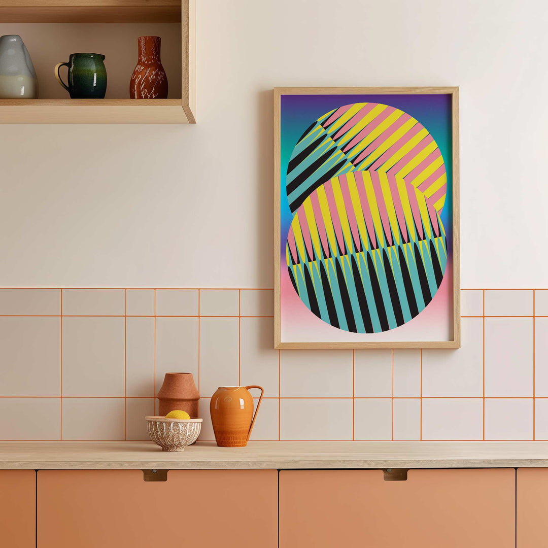 Parallel Burn Wall Art by Maxim Dosca wall - art - picture - poster