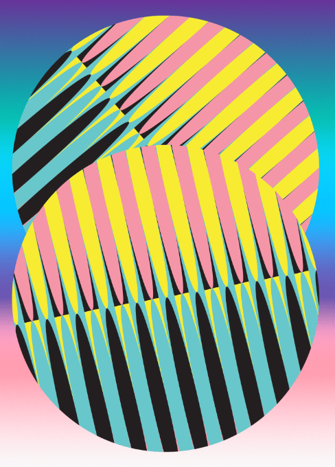 Parallel Burn Wall Art by Maxim Dosca frame