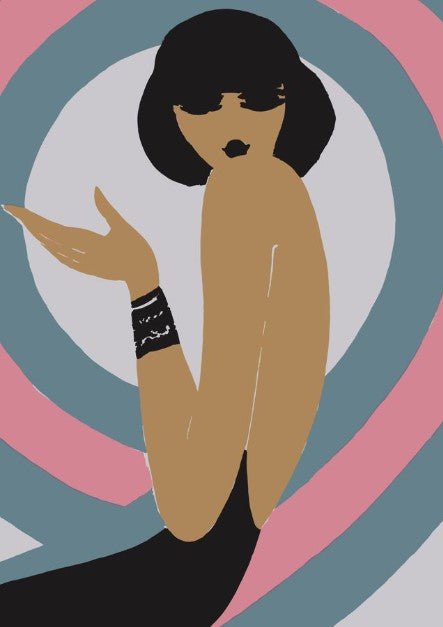 Parly Girl Spiral by Bernard Villemot