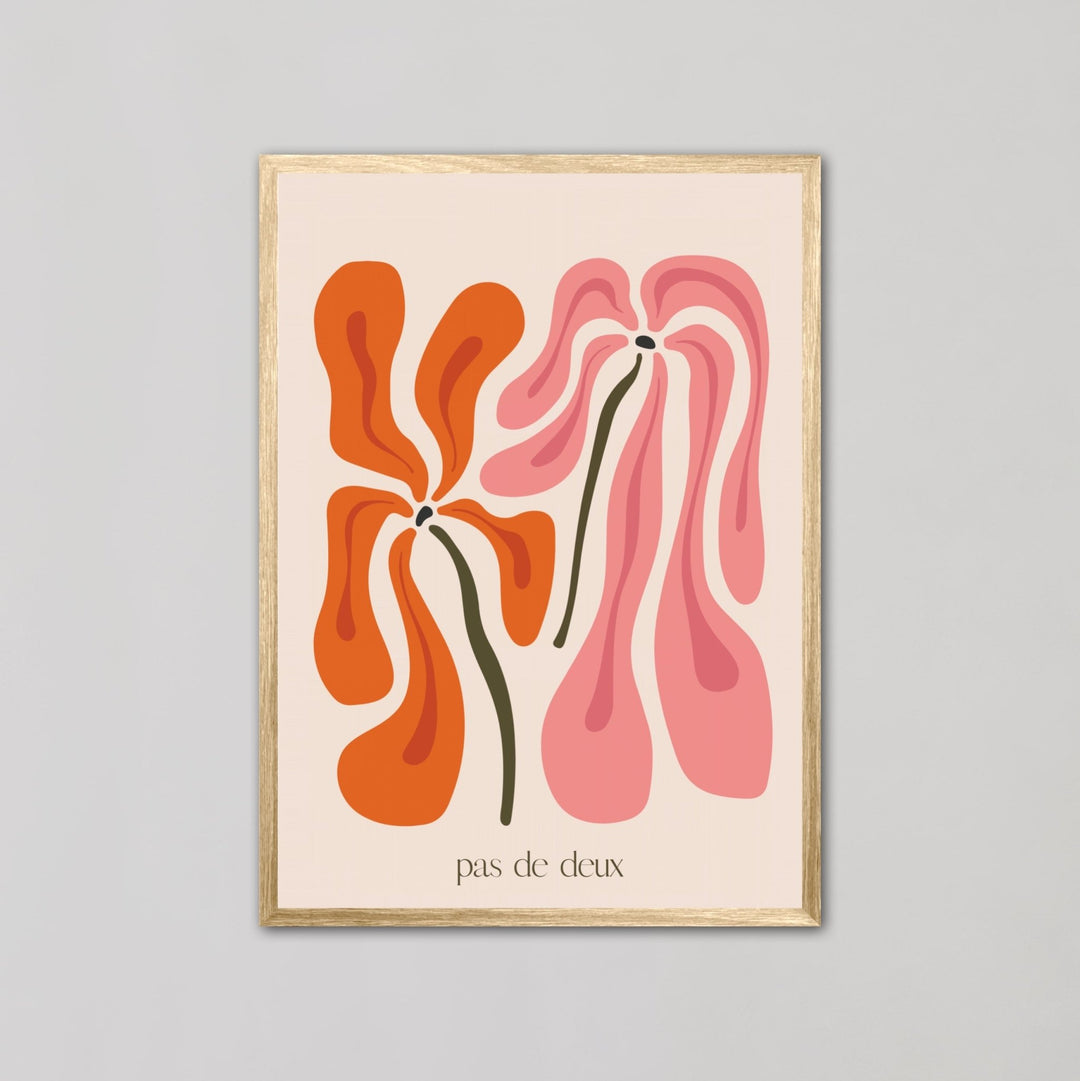 Pas De Deux Orange & Pink by Henri Matisse - Style My Wall