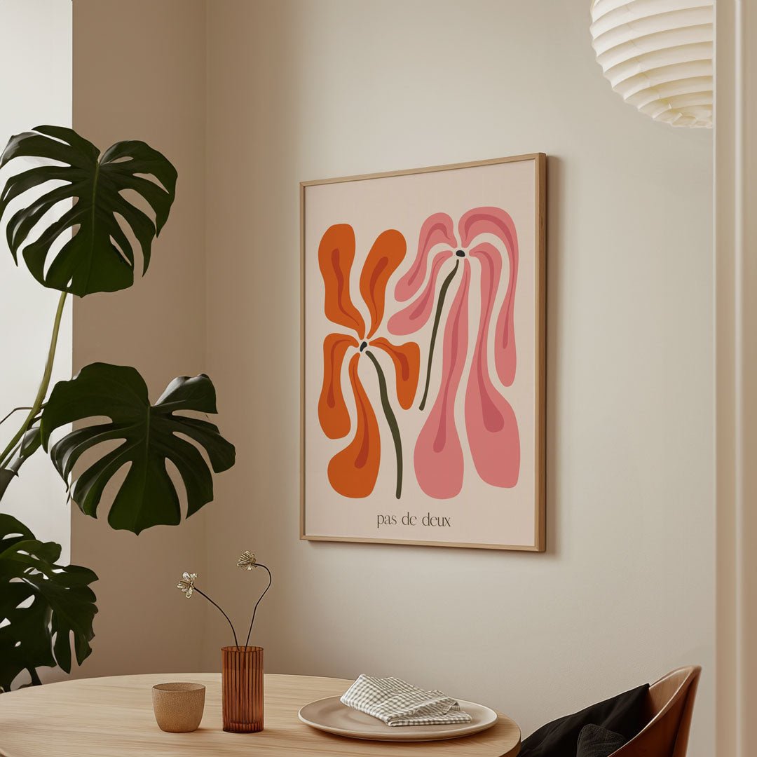 Pas De Deux Orange & Pink by Henri Matisse - Style My Wall