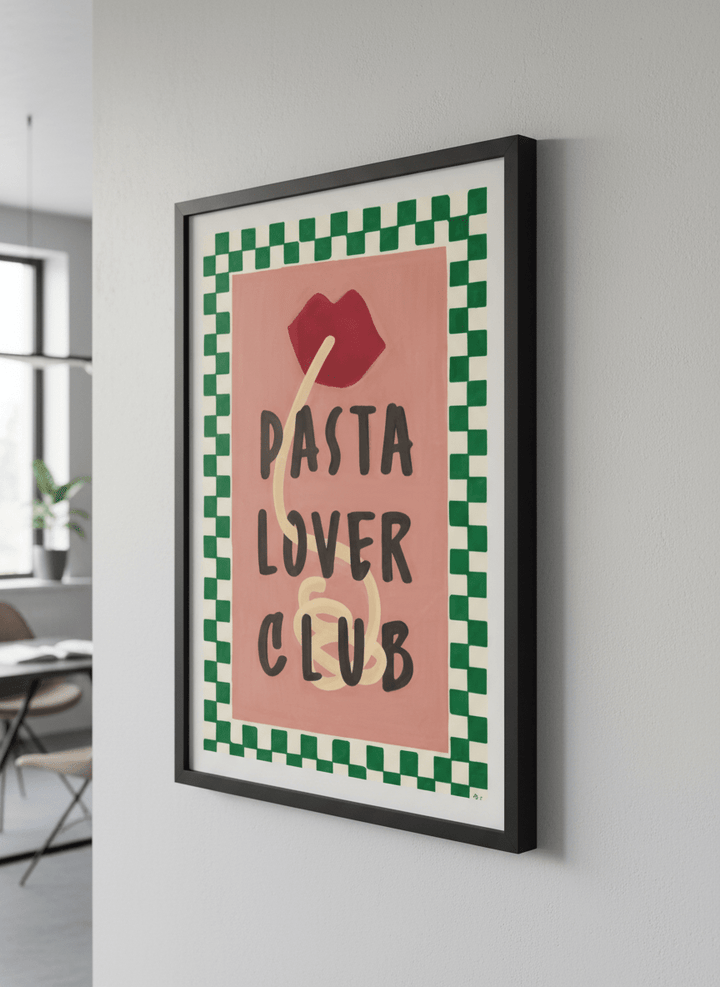 Contemporary wall art featured in a bright modern office workspace
