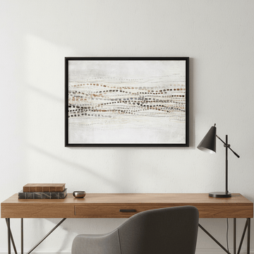 Pastel Dancing Waves by Deer Muskeeter wall - art - picture - poster