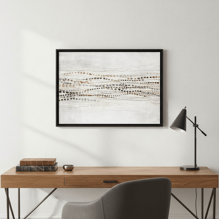 Pastel Dancing Waves by Deer Muskeeter wall - art - picture - poster