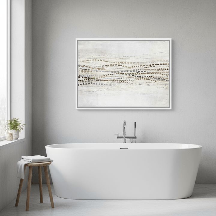 Pastel Dancing Waves by Deer Muskeeter wall - art - picture - poster