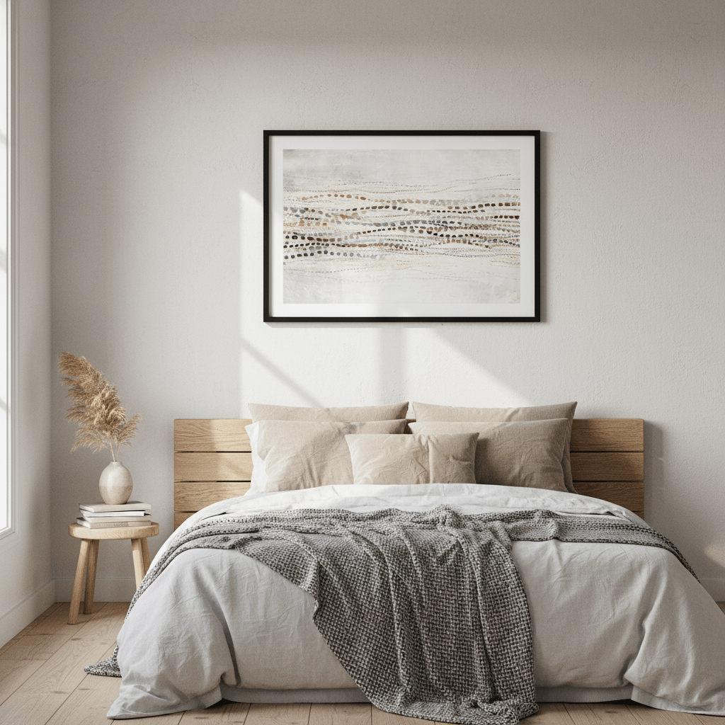 Pastel Dancing Waves by Deer Muskeeter wall - art - picture - poster