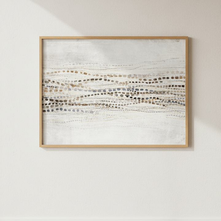 Pastel Dancing Waves by Deer Muskeeter wall - art - picture - poster