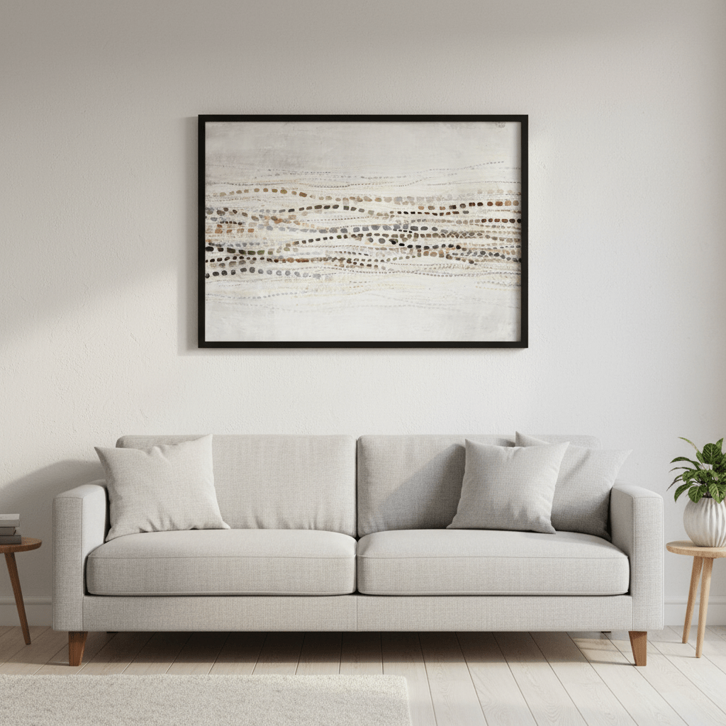 Pastel Dancing Waves by Deer Muskeeter wall - art - picture - poster