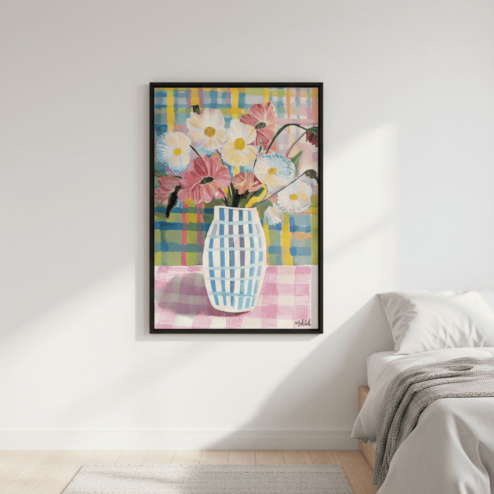 Pastel Flowers by Inkheart Designs wall - art - picture - poster
