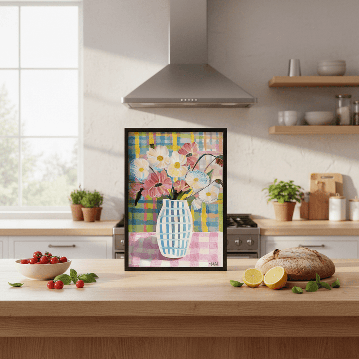 Pastel Flowers by Inkheart Designs wall - art - picture - poster