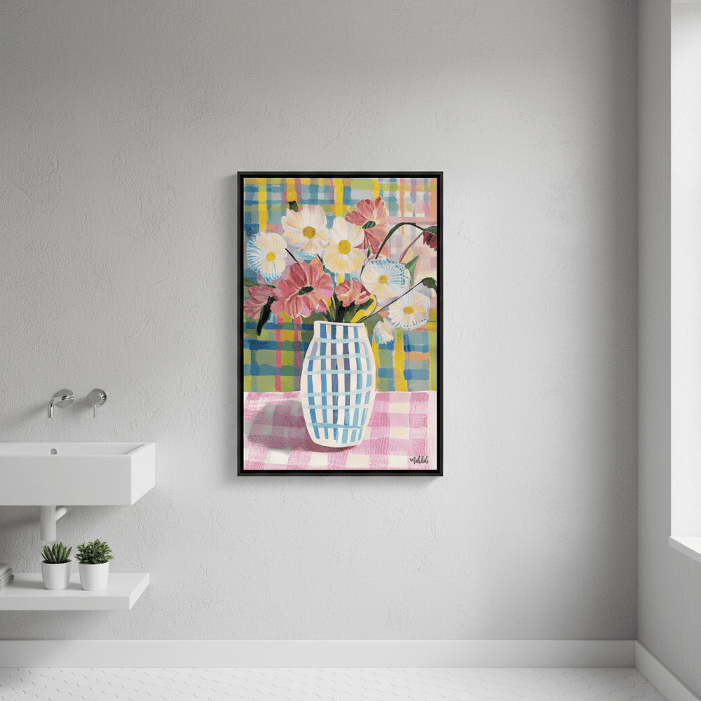 Pastel Flowers by Inkheart Designs wall - art - picture - poster