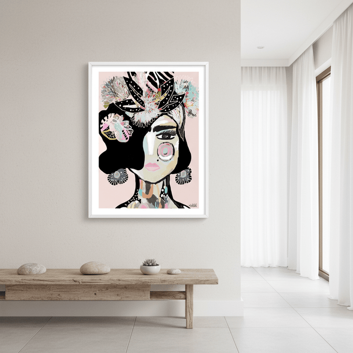 Pastel Frida by Inkheart Designs wall - art - picture - poster