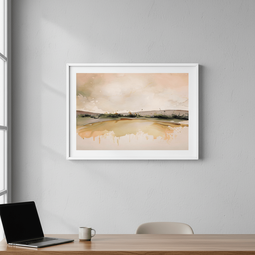 Pastel Highlands by Deer Muskeeter wall - art - picture - poster