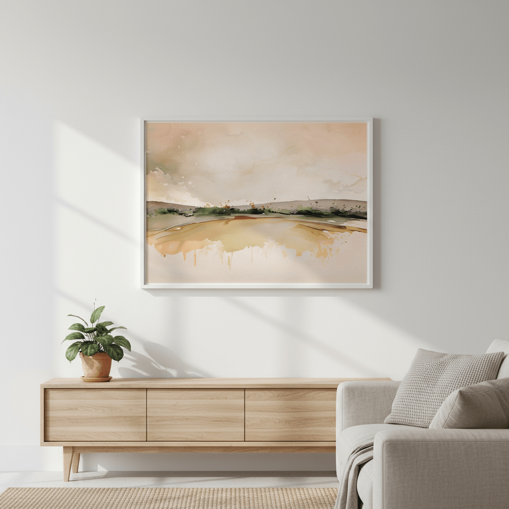 Pastel Highlands by Deer Muskeeter wall - art - picture - poster