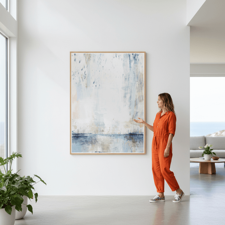 Pastel Ocean by Deer Muskeeter wall - art - picture - poster