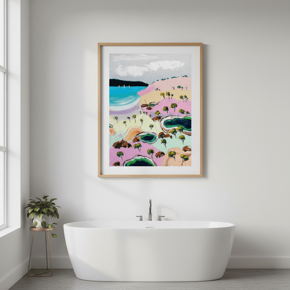 Pastel Summer by Angela Hawkey wall - art - picture - poster