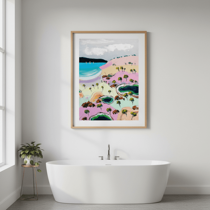 Pastel Summer by Angela Hawkey wall - art - picture - poster