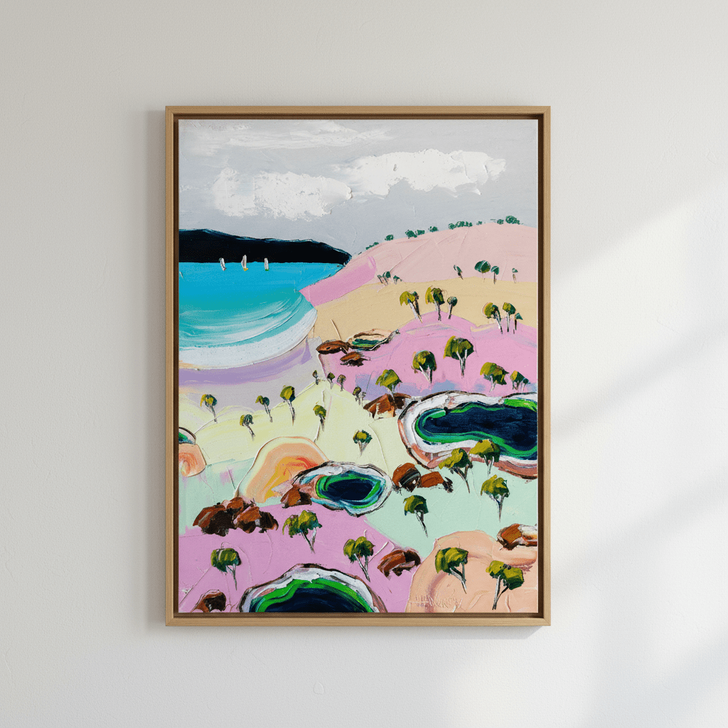 Pastel Summer by Angela Hawkey wall - art - picture - poster