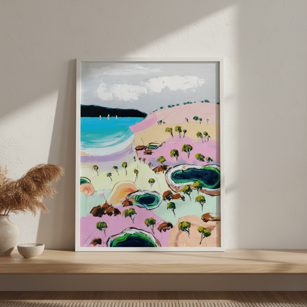 Pastel Summer by Angela Hawkey wall - art - picture - poster
