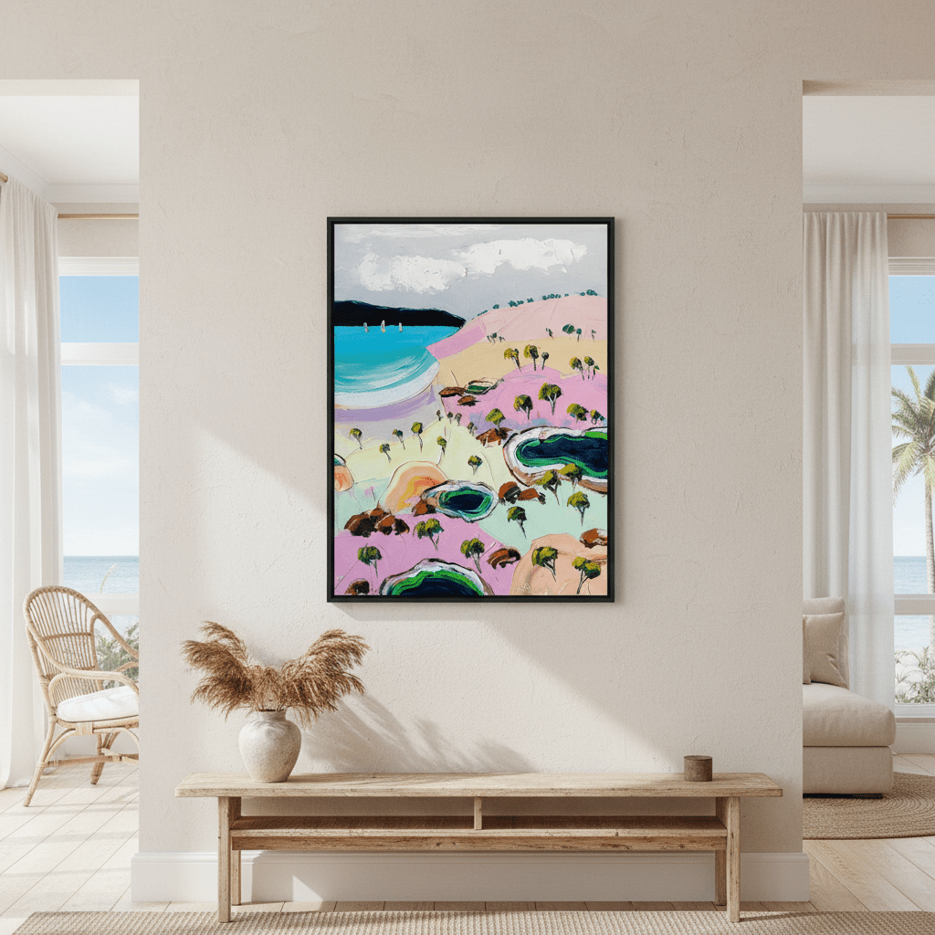 Pastel Summer by Angela Hawkey wall - art - picture - poster