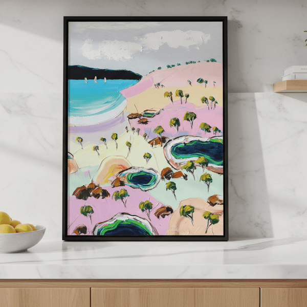 Pastel Summer by Angela Hawkey | Art & Canvas Print