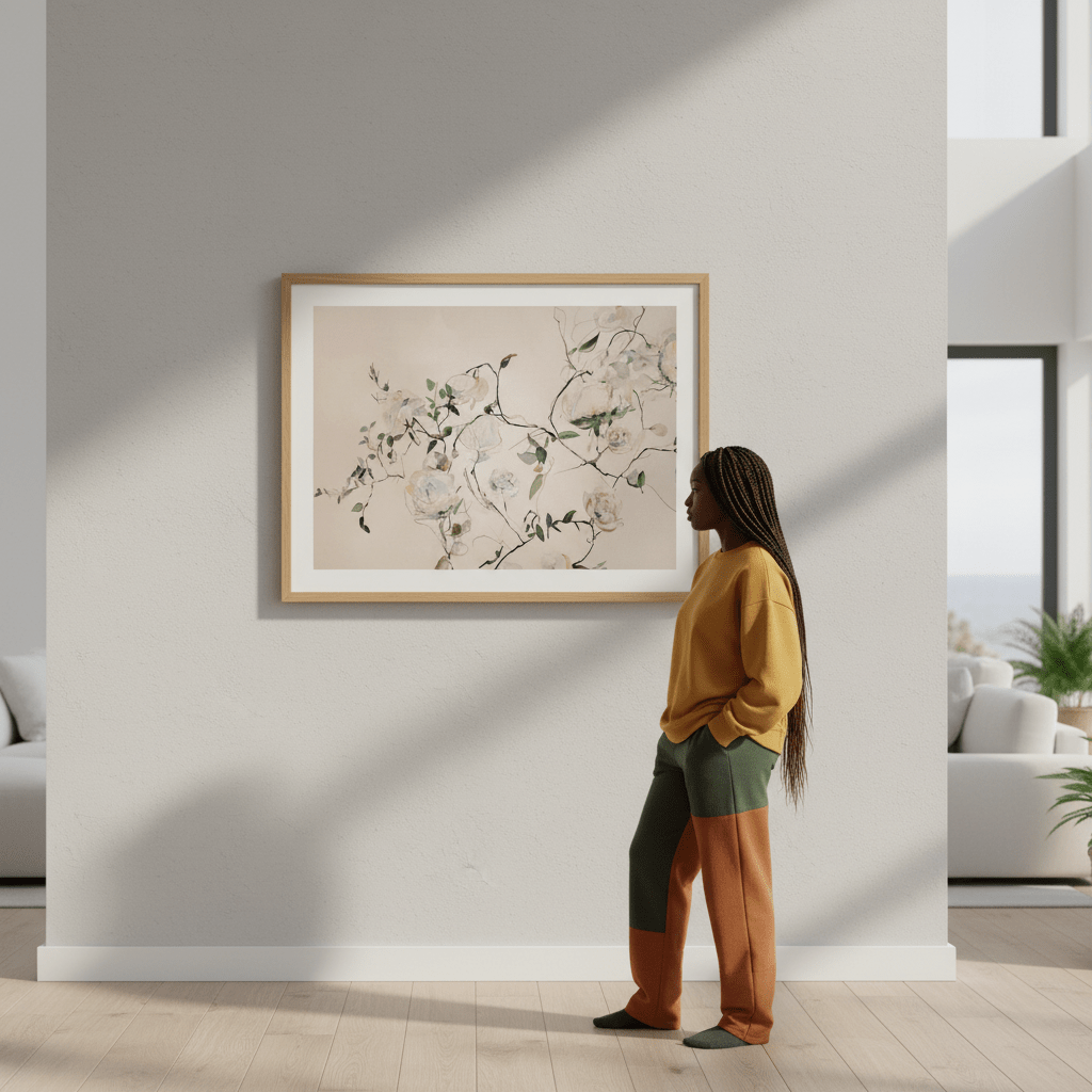 Pastel Vine by Deer Muskeeter wall - art - picture - poster