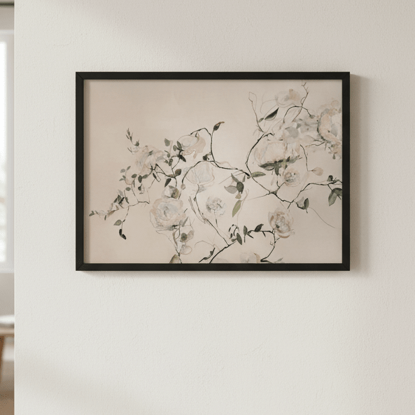 Pastel Vine by Deer Muskeeter wall - art - picture - poster