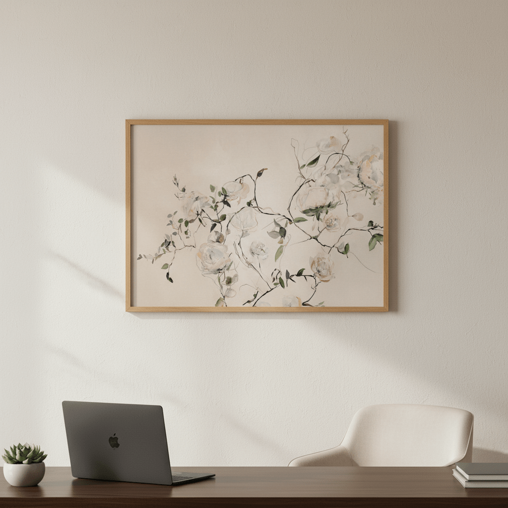 Pastel Vine by Deer Muskeeter wall - art - picture - poster