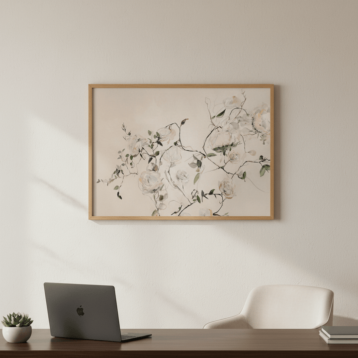 Pastel Vine by Deer Muskeeter wall - art - picture - poster