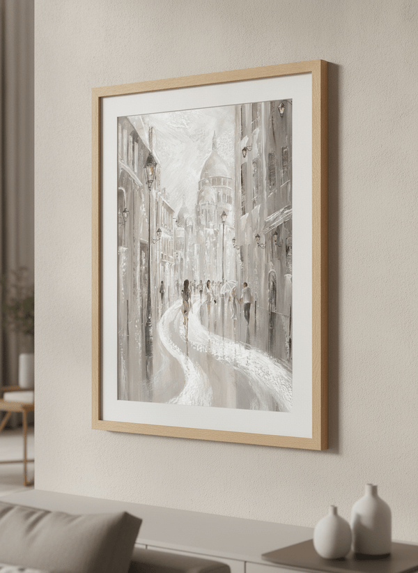 Path To The Sacré Coeur By Isabella Karolewicz Art