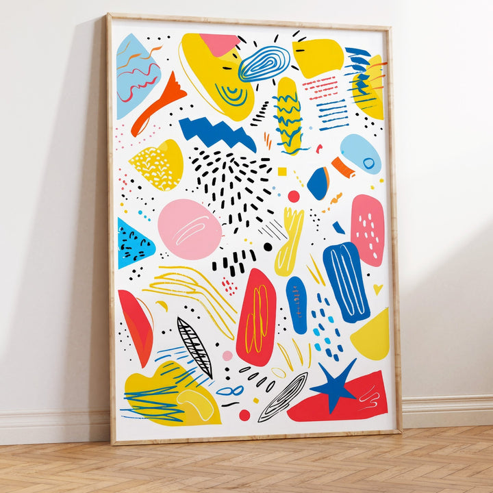 Pattern Haze Kids Print - Style My Wall