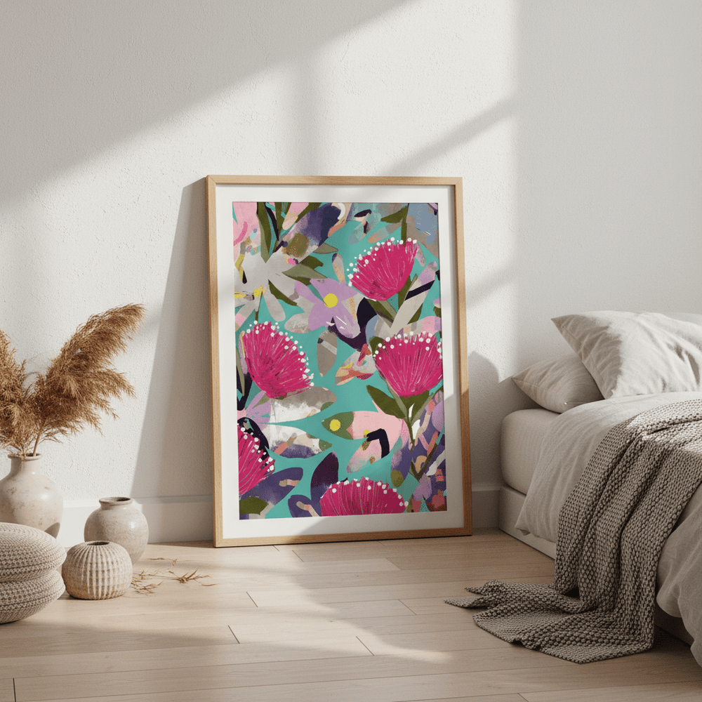 Patterned Flowers by Inkheart Designs wall - art - picture - poster