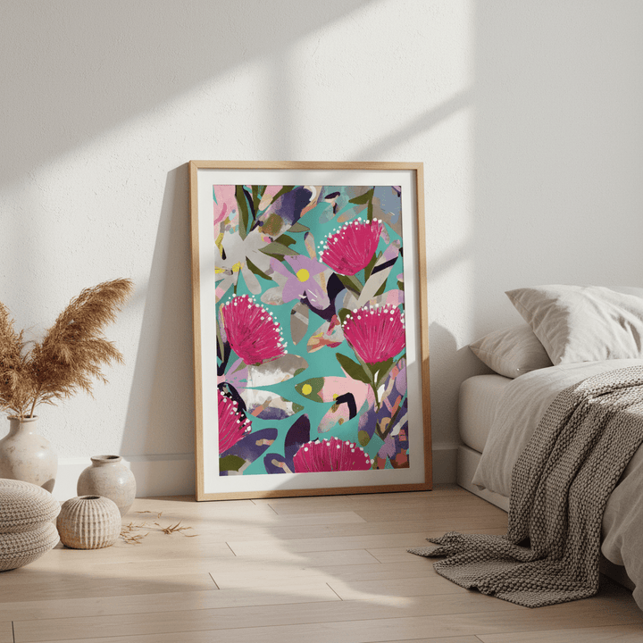 Patterned Flowers by Inkheart Designs wall - art - picture - poster