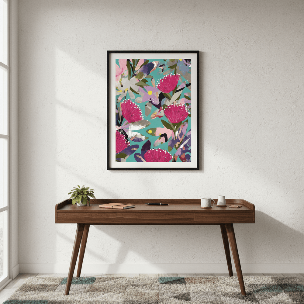 Patterned Flowers by Inkheart Designs wall - art - picture - poster