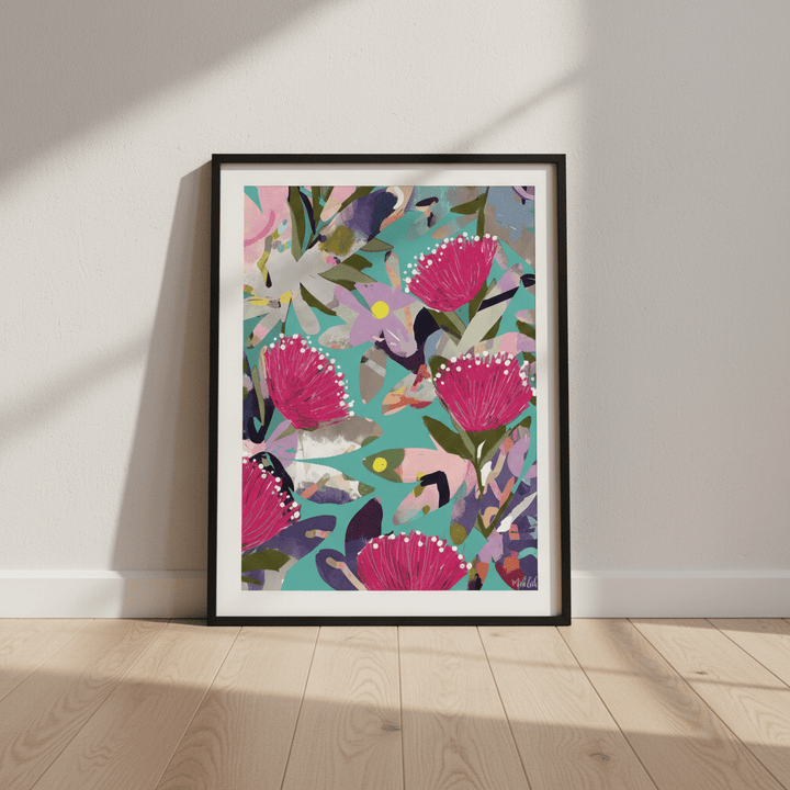 Patterned Flowers by Inkheart Designs wall - art - picture - poster