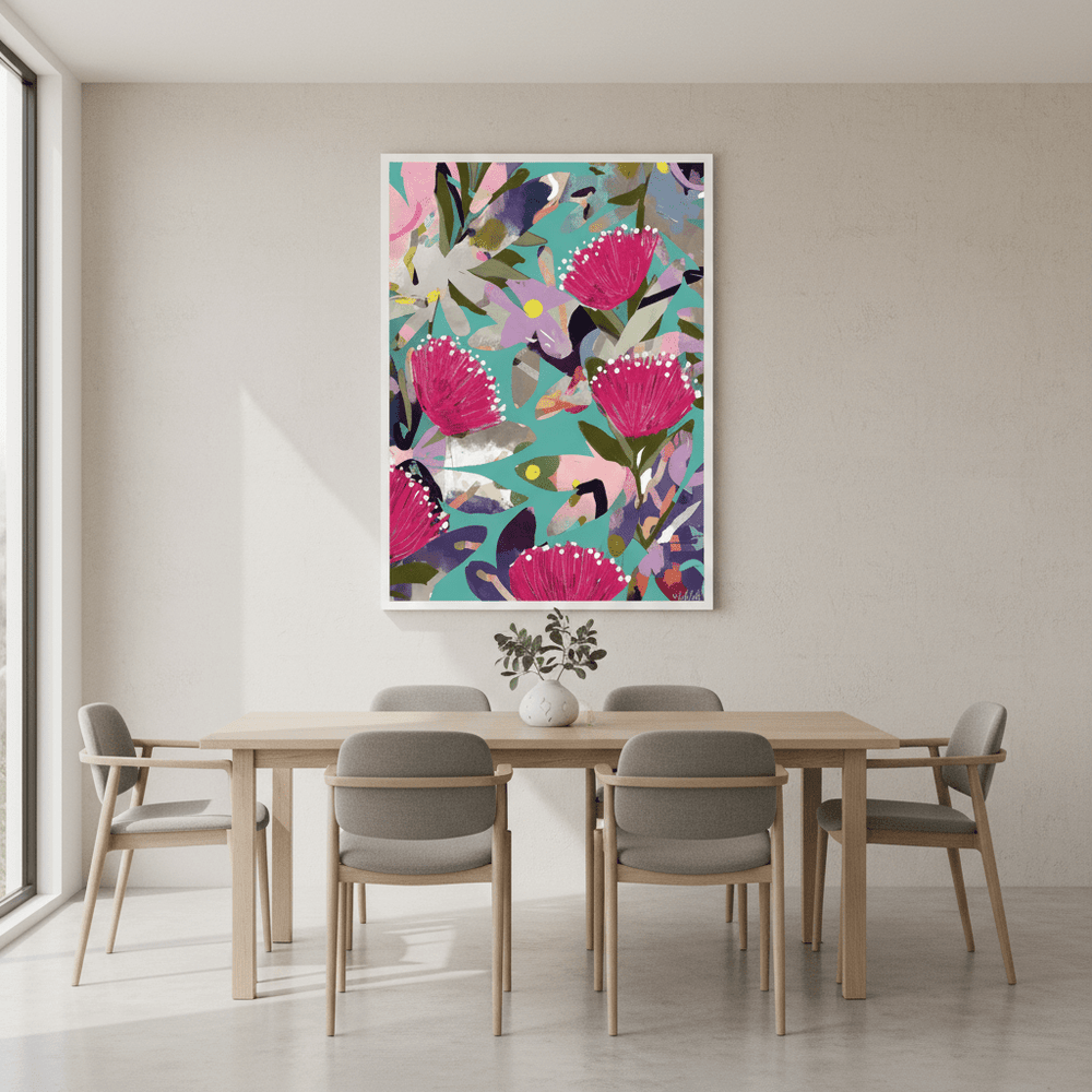 Patterned Flowers by Inkheart Designs wall - art - picture - poster