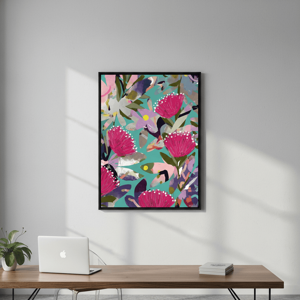 Patterned Flowers by Inkheart Designs wall - art - picture - poster